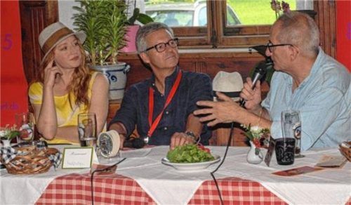 Frühschoppen: Stars sprechen über ihre Arbeit. Fotos rebhan