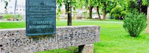 Im Zuge der Stadterhebung 1963 wurde der Park den Bürgern „zur Erholung und Freude“ gestiftet.Fotos gruber