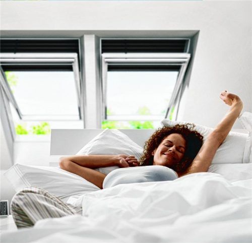 Kräftig Lüften sorgt für ein angenehmes Raumklima. Foto VFF/VELUX