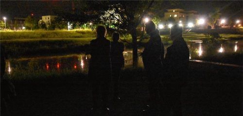 Malerische Kulisse: Der Blick vom Inndamm begeisterte nicht nur die Oberbürgermeisterin. Fotos Schlecker