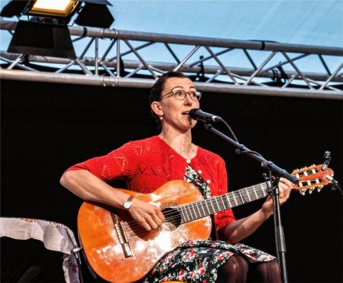 Martina Schwarzmann – das ist da, wo der Schalk aus den Augen blitzt. Foto Sölch