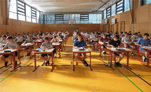 Mitten in den Abschlussprüfungen