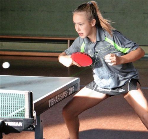 Naomi Pranjkovic vom SV DJK Kolbermoor löste beim bayerischen Top-24-Turnier bereits das Ticket für die bayerische Meisterschaft der A-Klasse. Foto Erlich