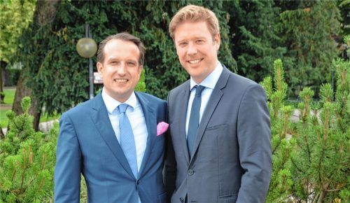 Seit fast 30 Jahren befreundet: Christian la Fougère und Christian Gratzke. Foto Heise