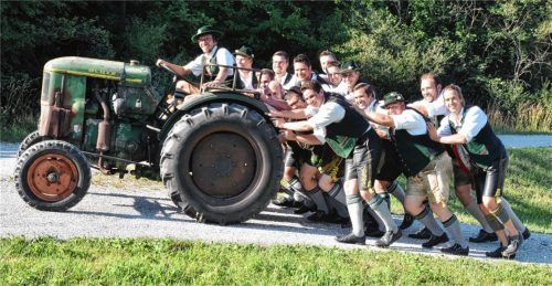 Starkes Team: der Burschenverein Kastenau. Fotos Schlecker