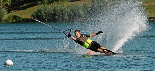 Vierfacher bayerischer Meister: Der Kiefersfeldener Felix Astner im Slalomwettbewerb.