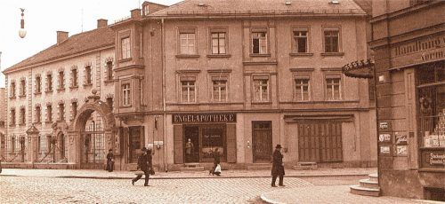 Vor 50 Jahren wurde das Rosenheimer Amtsgerichtsgefängnis an der Münchener Straße nach 70-jährigem Bestehen geschlossen, hier ein Foto, das aus dem Jahre 1905 stammen dürfte. Foto Stadtarchiv Rosenheim