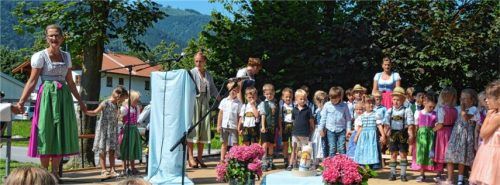 20 Jahre Kindergarten und Pfarrfest gefeiert