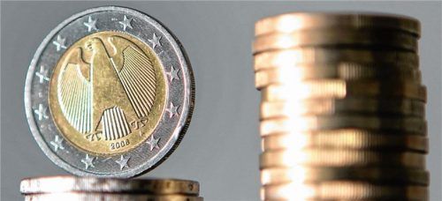 Alles im Lot: Die Gemeinde Obing ist zufrieden mit der finanziellen Lage. Foto dpa