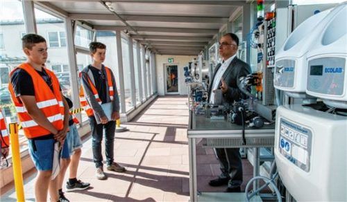 Bei Ecolab Engineering in Siegsdorf. Fotos eff