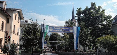 Bürgerfest Kolbermoor: Heute Abend ist Auftakt
