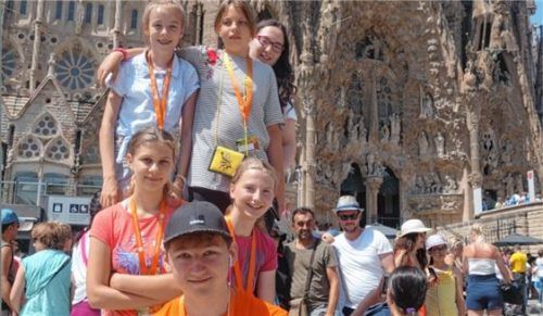 Die Kolbermoorer „Delegation“ hatte ein anstrengendes, aber auch interessantes Programm. Foto gfr