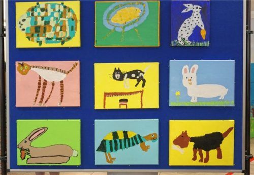 Durchaus humorvoll befassten sich die Schüler der Klasse 2c mit dem Thema „Haus- und Nutztiere“.