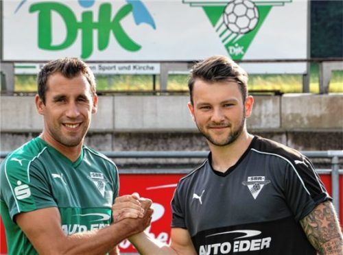 Freuen sich auf die neue Saison: die beiden Kapitäne Christoph Börtschök und Sebastian Leppert.