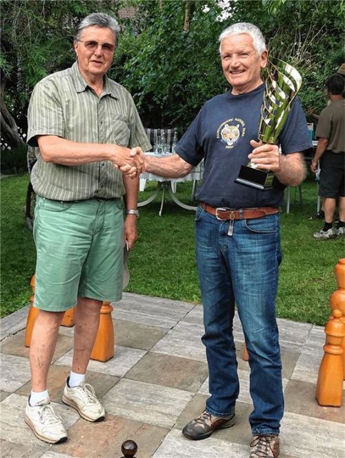 Heinz Hinkelmann gewann Gartenschach