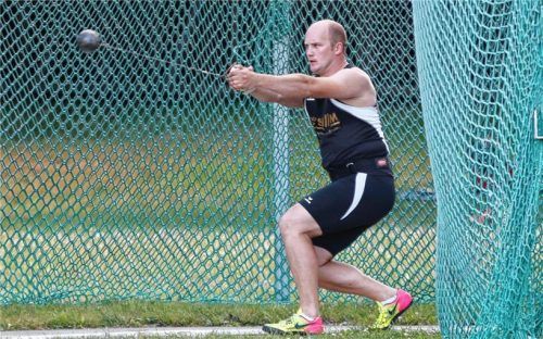 Johannes Bichler aus Lauterbach wurde Bayern-Meister im Hammerwurf der Männer.