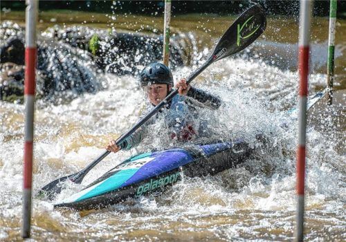 Juliane Tewes gehörte zu den starken Rosenheimer Sportlern in Günzburg.