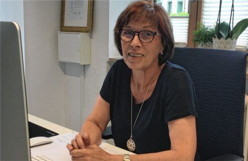 Kompetente Mitarbeiterinnen im Innendienst: Brigitte Hegel und...