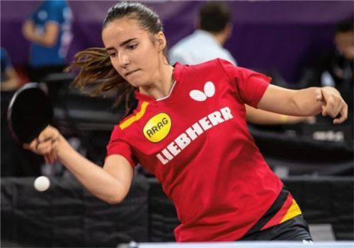 Laura Tiefenbrunner setzte mit ihrem Sieg den Schlusspunkt in der Achtelfinal-Partie gegen Slowenien.Foto Steinbrenner