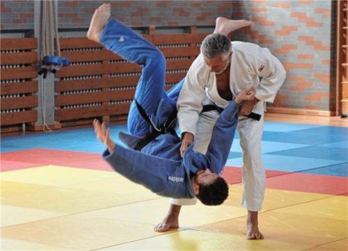 Lehrgang beim Olympiasieger