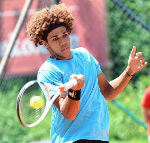 Der Österreicher Lenny Hampel spielte mit dem TC 1860 eine starke Saison. Foto  Ziegler