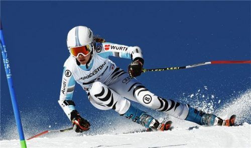 Marina Wallner (SC Inzell) führt die alpinen Damen an.
