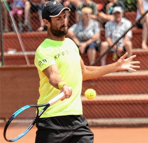 Matteo Viola soll auch morgen im Heimspiel wieder für den TC 1860 Rosenheim auflaufen.Foto Ziegler