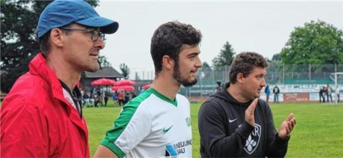 Mit dem Auftakt waren die SG-Trainer Michael Ostermaier (links) und Elvis Nurikic (rechts) zufrieden.