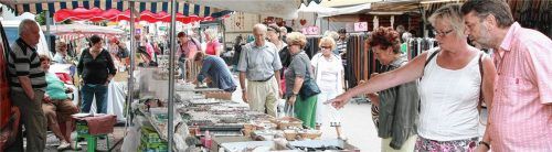 Rund 70 Fieranten werden an diesem Sonntag am Marktplatz und in der Schul- und Höhenbergstraße erwartet.