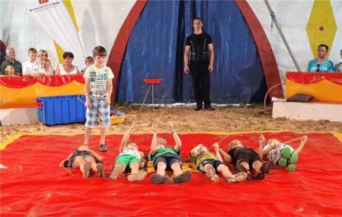 Schüler liefern eine zirkusreife Vorstellung