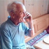 Altbürgermeister Erwin Huber 90