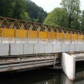 Zwei Granaten im Mühlkanal