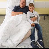 Trotz Unfalls: Wirt will wieder anpacken