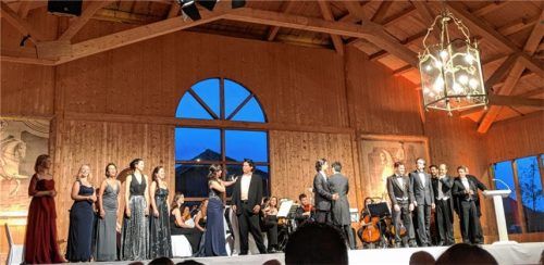 Auch die italienische Operngala in der Panorama-Reithalle bekam großen Applaus. Foto re