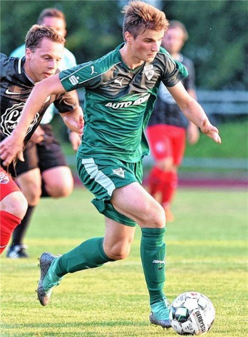 Daniel Kobl hatte die beste Sportbund-Chance im ersten Durchgang.Foto Ziegler