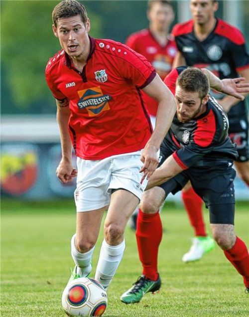 Der Neu-Raublinger Dominik Schlosser spielte zuletzt für Traunstein in der Bayernliga.Foto Weitz