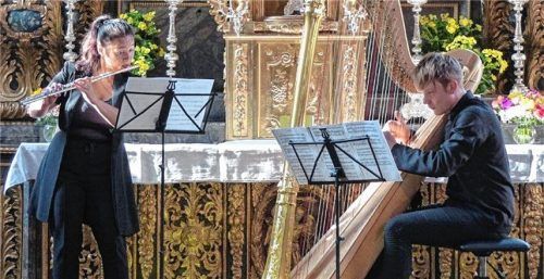 Eingespieltes Duo auf hohem Niveau: Adrian Novak und Adriana Metel. Foto Hoyer