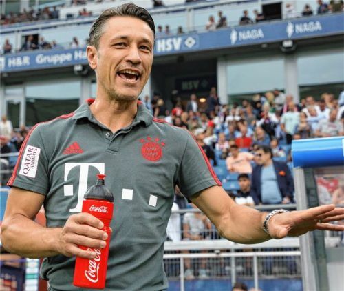 Erstes Bundesliga-Spiel als Trainer des FC Bayern München: Niko Kovac trifft mit seinem Team am Freitag, 24. August in der Allianz Arena auf die TSG Hoffenheim und sechs Leser der OVB-Heimatzeitungen sind live dabei. Foto dpa