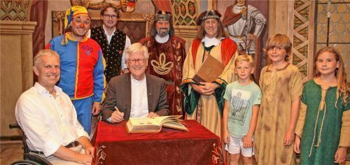 Evangelischer Landesbischof von Ritterschauspielen Kiefersfelden begeistert