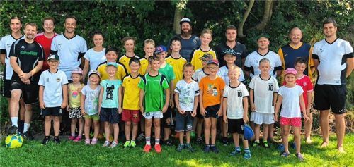 Ferien auf dem Fußballplatz