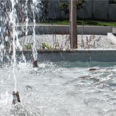 Jetzt ist es wieder ein Springbrunnen