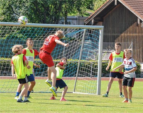Keine Verständigungsprobleme auf dem Fußballplatz