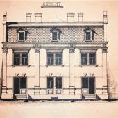 <p>Konzipiert war das Gebäude als Wohnhaus – deshalb auch die zweite Tür links im Bild.</p>