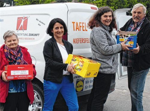 Kühlfahrzeug für die Tafel in Kiefersfelden