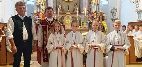 Ministrantenaufnahme in Söchtenau