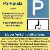 <p>Mit diesem Zettel informiert die Stadt Falschparker.</p>
