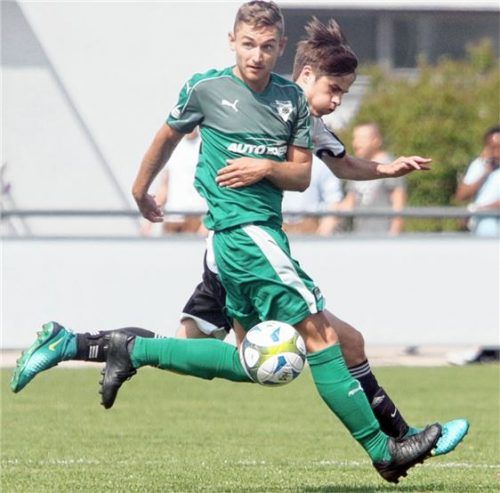 Offensivkraft Michael Barthuber hofft mit dem SBR auf Heimpunkte.Foto Fehrmann