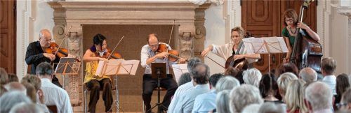 Selten zu hören: Kammermusik für ein Quintett mit Kontrabass. Foto re