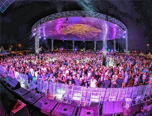 Stars und Fans der Elektromusik-Szene feiern beim Echelon