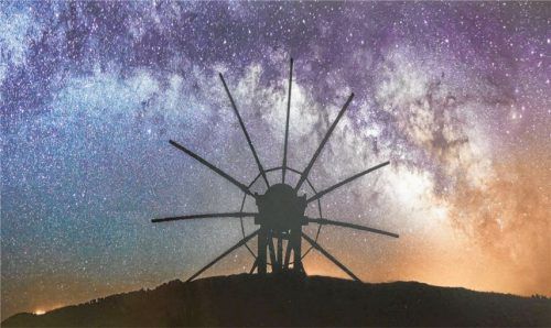 Sternenhimmel über La Palma.Fotos Kriegel